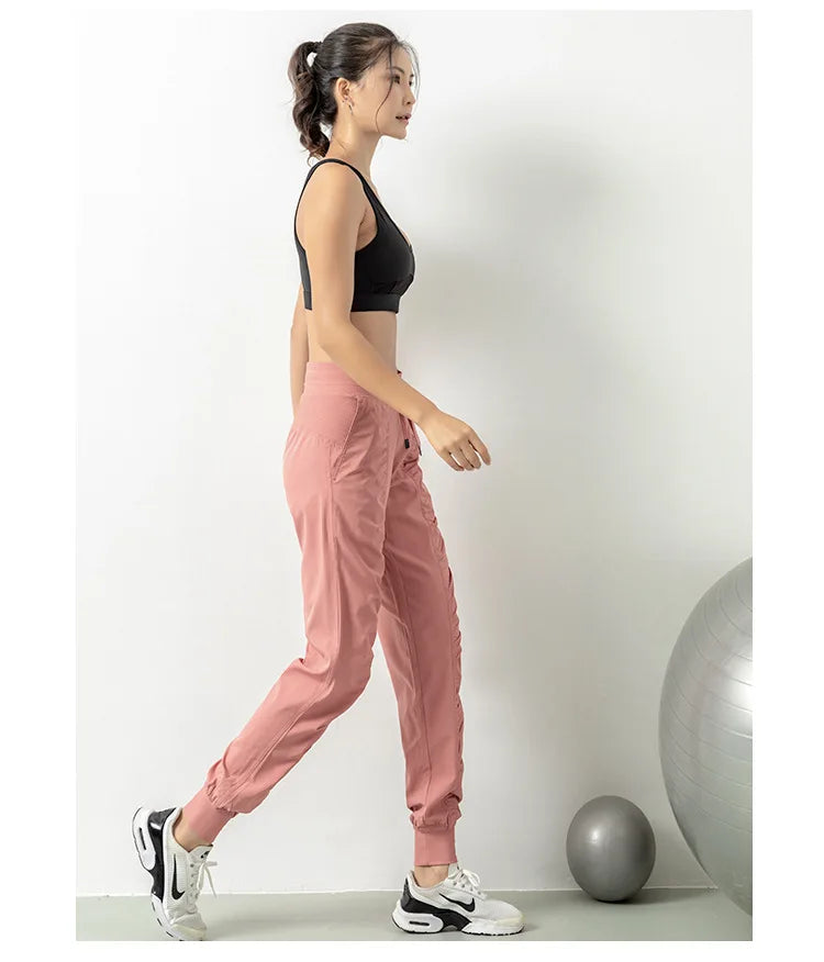 View details for Women Quick Dry Athletic Gym Fitness Sweatpants – breathable, moisture-wicking activewear for workouts and training