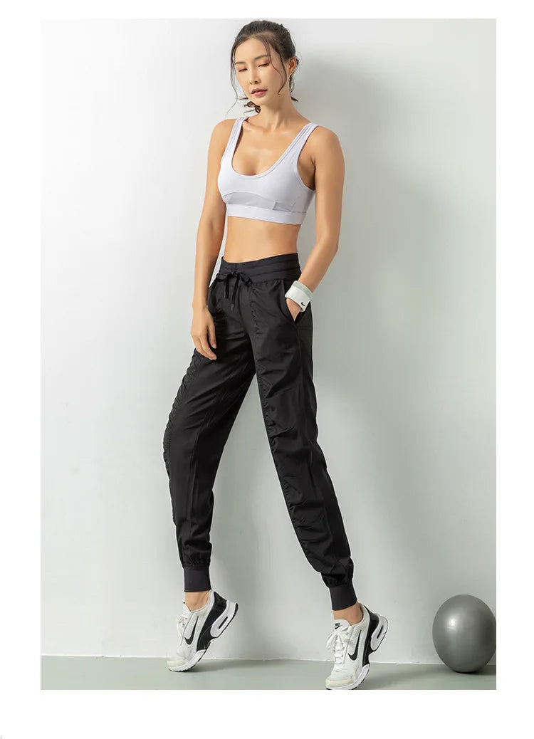 View details for Women Quick Dry Athletic Gym Fitness Sweatpants – breathable, moisture-wicking activewear for workouts and training