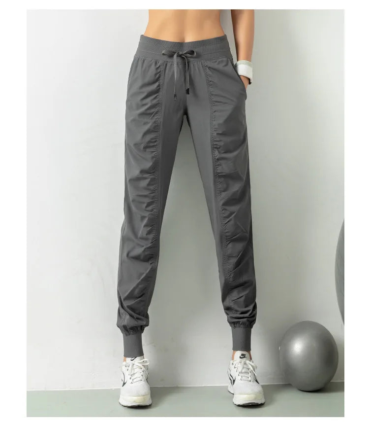 View details for Women Quick Dry Athletic Gym Fitness Sweatpants – breathable, moisture-wicking activewear for workouts and training