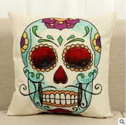New fabric cushions, skull pattern Milanforme