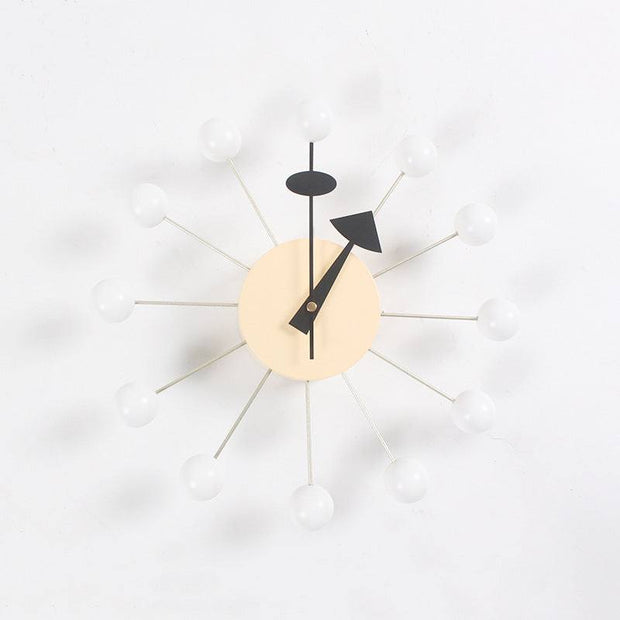 Clock, background wall, wall clock null