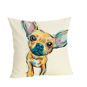 Dog Series Linen Cushions Milanforme