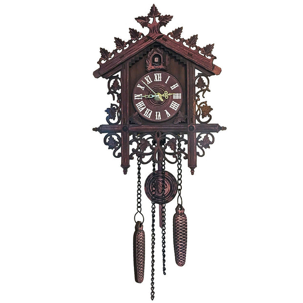 Vintage Wooden Hanging Cuckoo Wall Clock For Living Room Home Restaurant Bedroom Drop Ship null