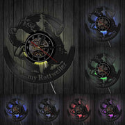 Vinyl Wall Clock Vinyl Wall Clock Creative Retro Nostalgic Wall Clock Wall Clock null