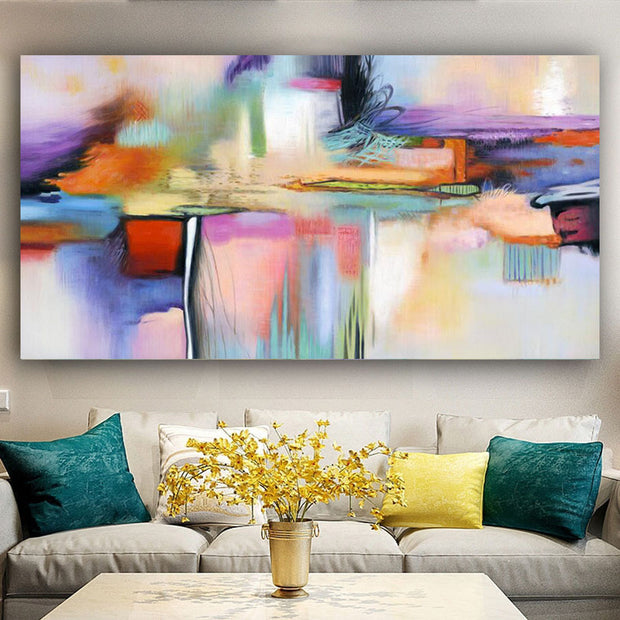 DDHH Home Painting Wall Art Canvas Print Abstract Picture For Living Room Decor No Frame Milanforme