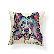 Dog Series Linen Cushions Milanforme