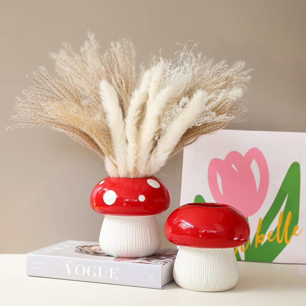 New Creative Mushroom Ceramic Vases Milanforme
