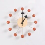Clock, background wall, wall clock null