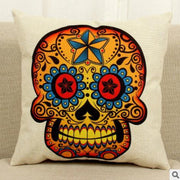 New fabric cushions, skull pattern Milanforme