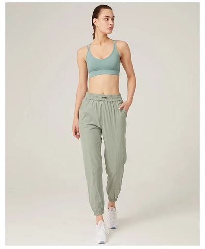 View details for Women Quick Dry Athletic Gym Fitness Sweatpants – breathable, moisture-wicking activewear for workouts and training