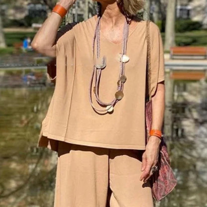  View details for Sexy Summer Two Pieces Women Pajamas – lightweight, breathable loungewear set for warm nights
