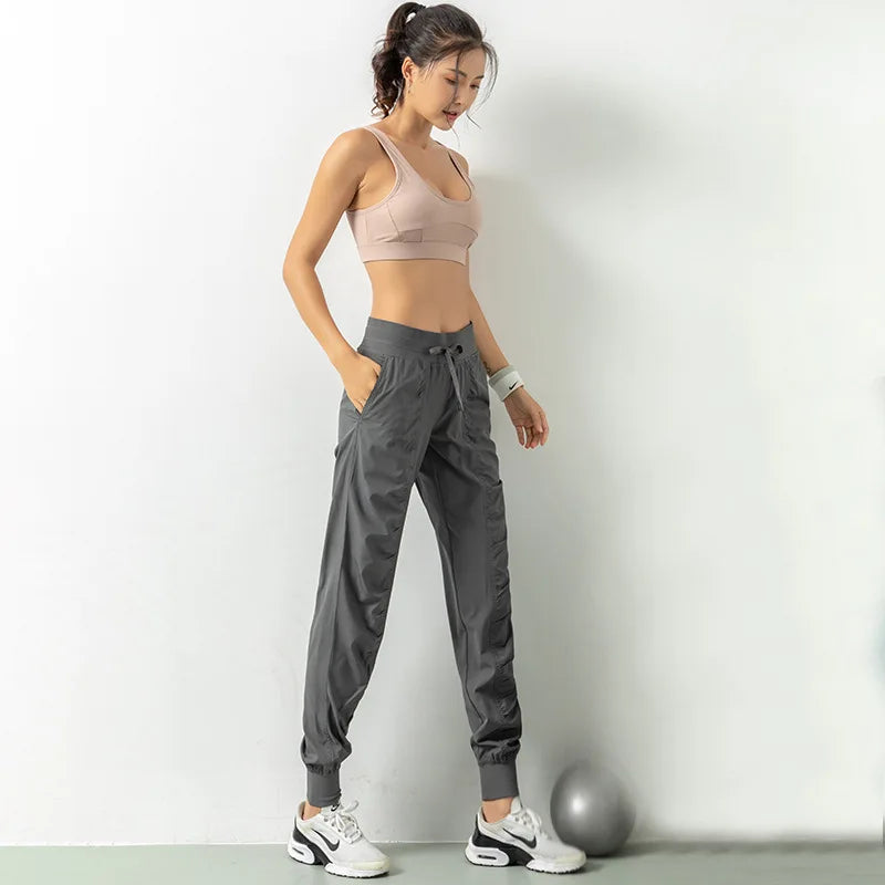 View details for Women Quick Dry Athletic Gym Fitness Sweatpants – breathable, moisture-wicking activewear for workouts and training