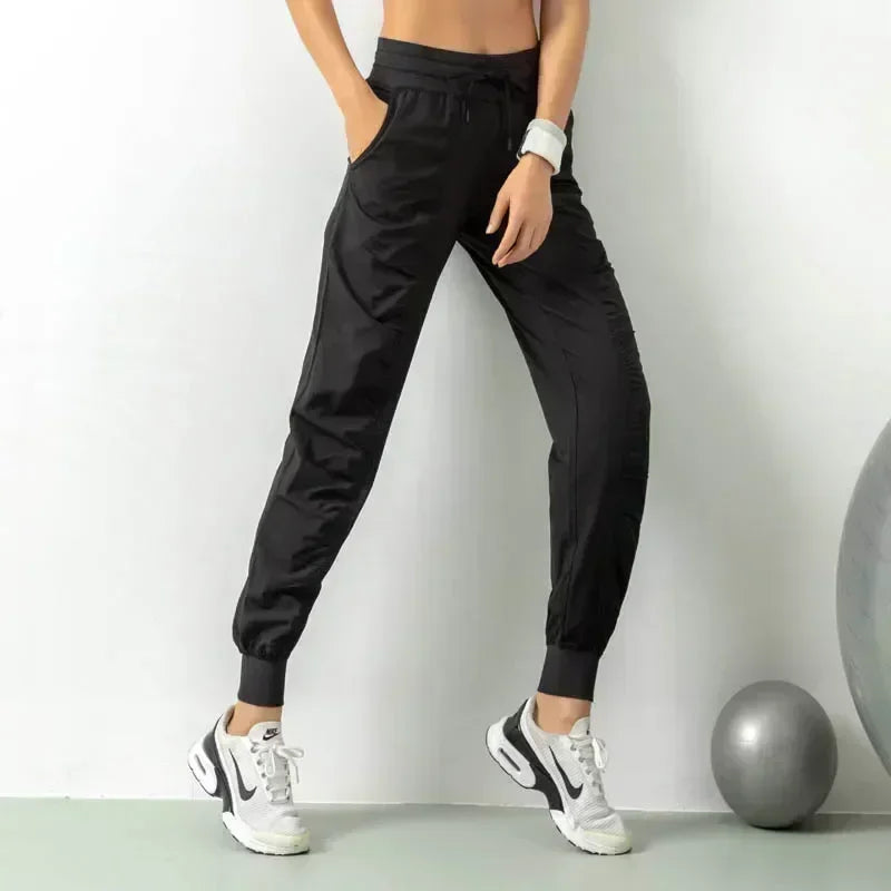 View details for Women Quick Dry Athletic Gym Fitness Sweatpants – breathable, moisture-wicking activewear for workouts and training