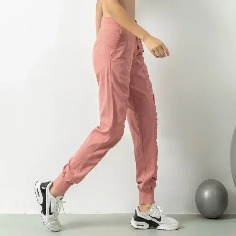 View details for Women Quick Dry Athletic Gym Fitness Sweatpants – breathable, moisture-wicking activewear for workouts and training