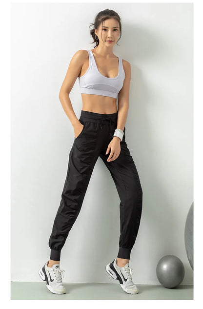 View details for Women Quick Dry Athletic Gym Fitness Sweatpants – breathable, moisture-wicking activewear for workouts and training