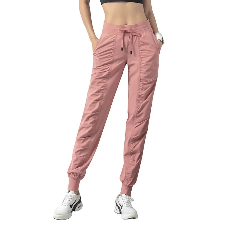 View details for Women Quick Dry Athletic Gym Fitness Sweatpants – breathable, moisture-wicking activewear for workouts and training