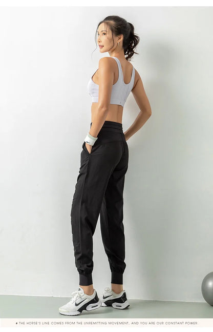 View details for Women Quick Dry Athletic Gym Fitness Sweatpants – breathable, moisture-wicking activewear for workouts and training