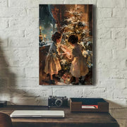 1pc Wrapped Canvas Painting, Wall Decor Living Room, Room Decor, Home Decor, Canvas Print Wrapped In Pine Frame For Holiday Celebrations, Holiday Wall Decoration, Seasonal Home Decoration Pendant Milanforme